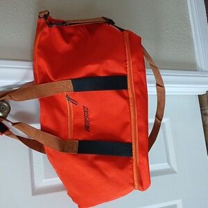 NEW Orange Duffle Bag